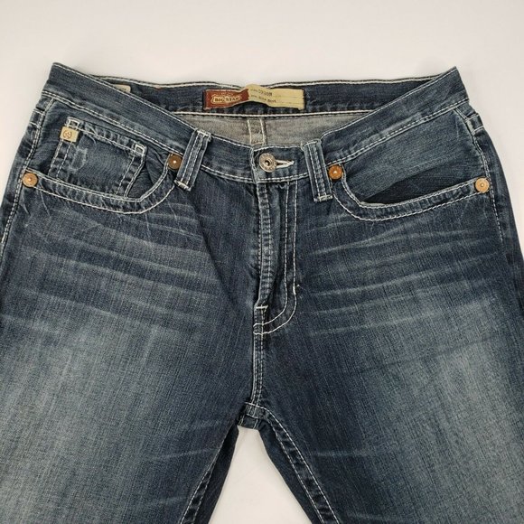 Big Star Buckle 'Orion' Dark Wash Slim Boot Jeans 34L 34x33 - Picture 2 of 12
